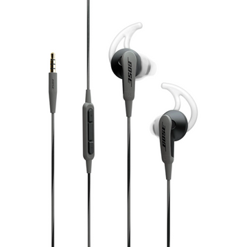 Bose SoundSport Earphones With Mic In-Ear - Charcoal Black